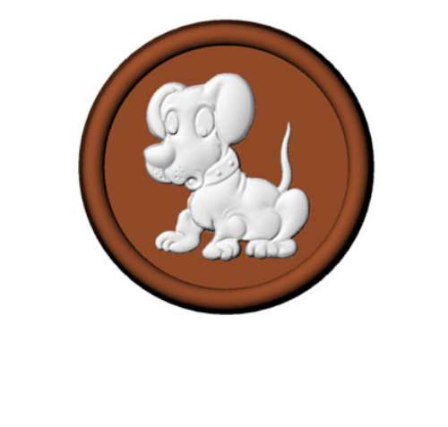 Cartoon Dog Chocolate Mould - Click Image to Close